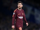 Lionel Messi pictured in February 2018