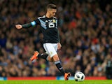 Manuel Lanzini of Argentina in the international friendly against Italy on March 23, 2018