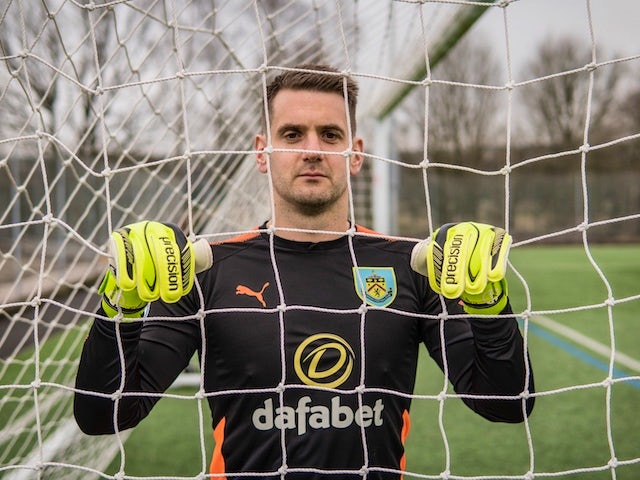Tom Heaton pictured in March 2018
