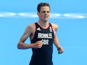 Jonny Brownlee competing for Team GB in 2012