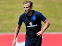 Harry Kane during an England training session on May 22, 2018