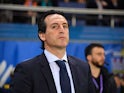 Unai Emery pictured on April 16, 2018