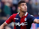 Adam Masina in action for Bologna on March 31, 2018