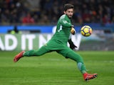 Alisson Becker in action for Roma on January 21, 2018