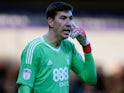 Costel Pantilimon in action for Nottingham Forest on February 17, 2018