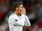 Real Madrid forward Cristiano Ronaldo in action during the 2018 Champions League final against Liverpool in Kiev