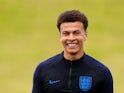 England and Tottenham Hotspur midfielder Dele Alli in training ahead of the 2018 World Cup