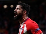 Atletico Madrid's Diego Costa in Europa League action against Arsenal on May 3, 2018