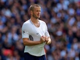 Tottenham Hotspur midfielder Eric Dier in action during the Premier League clash with Leicester City on May 13, 2018