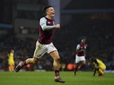 Jack Grealish in action for Aston Villa on February 3, 2018