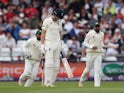 Joe Root is bowled out on the second day of the second Test between England and Pakistan on June 2, 2018