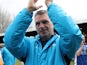 John Askey celebrates winning the National League with Macclesfield Town on April 28, 2018