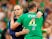 John O'Shea leaves the field during the international friendly between the Republic of Ireland and the USA on June 2, 2018