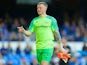 Jordan Pickford in action for Everton on May 5, 2018