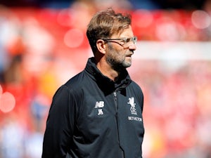 Liverpool manager Jurgen Klopp watches on during the Premier League match against Brighton on May 13, 2018