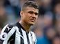 Chelsea loanee Kenedy in action for Newcastle United during his side's Premier League clash with West Bromwich Albion on April 28, 2018