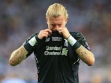 Loris Karius in tears after the Champions League final between Real Madrid and Liverpool on May 26, 2018