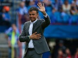Luis Enrique in charge of Barcelona on May 27, 2017