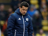 Marco Silva in charge of Watford on January 13, 2018