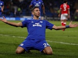 Marko Grujic in action for Cardiff City on March 6, 2018