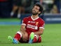 Liverpool forward Mohamed Salah in action during the Champions League final against Real Madrid in Kiev on May 26, 2018