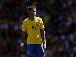 Neymar returns to Brazil training