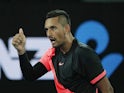 Nick Kyrgios pictured at the 2018 Australian Open