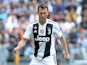 Juventus defender Stephan Lichtsteiner in action during a Serie A clash with Hellas Verona on May 19, 2018