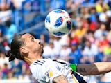 Zlatan Ibrahimovic in action for LA Galaxy on May 20, 2018