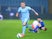 Manchester City's Angelino in action on April 8, 2015