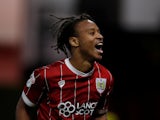 Bobby Reid in action for Bristol City on August 22, 2017