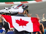Williams's Lance Stroll in action during the first free practice session ahead of the Canadian Grand Prix on June 9, 2017
