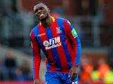 Christian Benteke in action for Crystal Palace on December 31, 2017