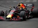 Red Bull's Daniel Ricciardo in action during the Monaco Grand Prix on May 27, 2018 