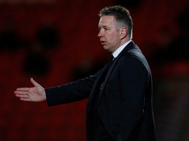 Doncaster Rovers manager Darren Ferguson at the match against Bradford City on March 19, 2018 
