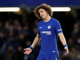 David Luiz in action for Chelsea in the FA Cup on January 17, 2018
