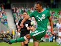 Graham Burke in action for Republic of Ireland on June 2, 2018