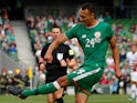 Graham Burke in action for Republic of Ireland on June 2, 2018