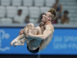 Jack Laugher in action in July 2017