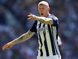West Bromwich Albion's James McClean in action against Tottenham Hotspur on May 5, 2018
