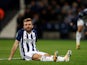 James Morrison looking dejected while playing for West Bromwich Albion in the EFL Cup on September 20, 2017