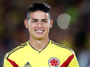 Team News: Rodriguez misses out for Colombia