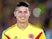 James Rodriguez in action for Colombia on May 26, 2018