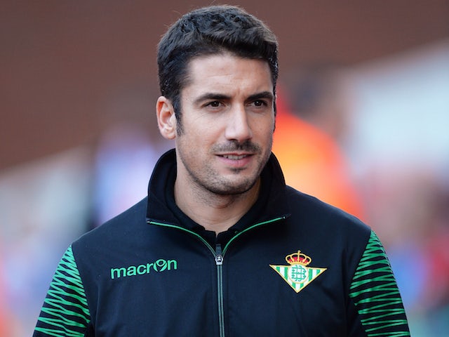 Julio Velazquez in charge of Real Betis on August 6, 2014