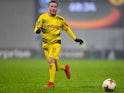 Mario Gotze in action for Borussia Dortmund in the Europa League on February 22, 2018