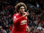 Marouane Fellaini in action for Manchester United on April 29, 2018