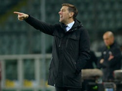 Serbia manager Mladen Krstajic on March 23, 2018