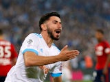 Morgan Sanson in action for Marseille on May 19, 2018