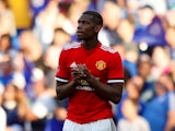 Paul Pogba in action for Manchester United during the FA Cup final on May 19, 2018