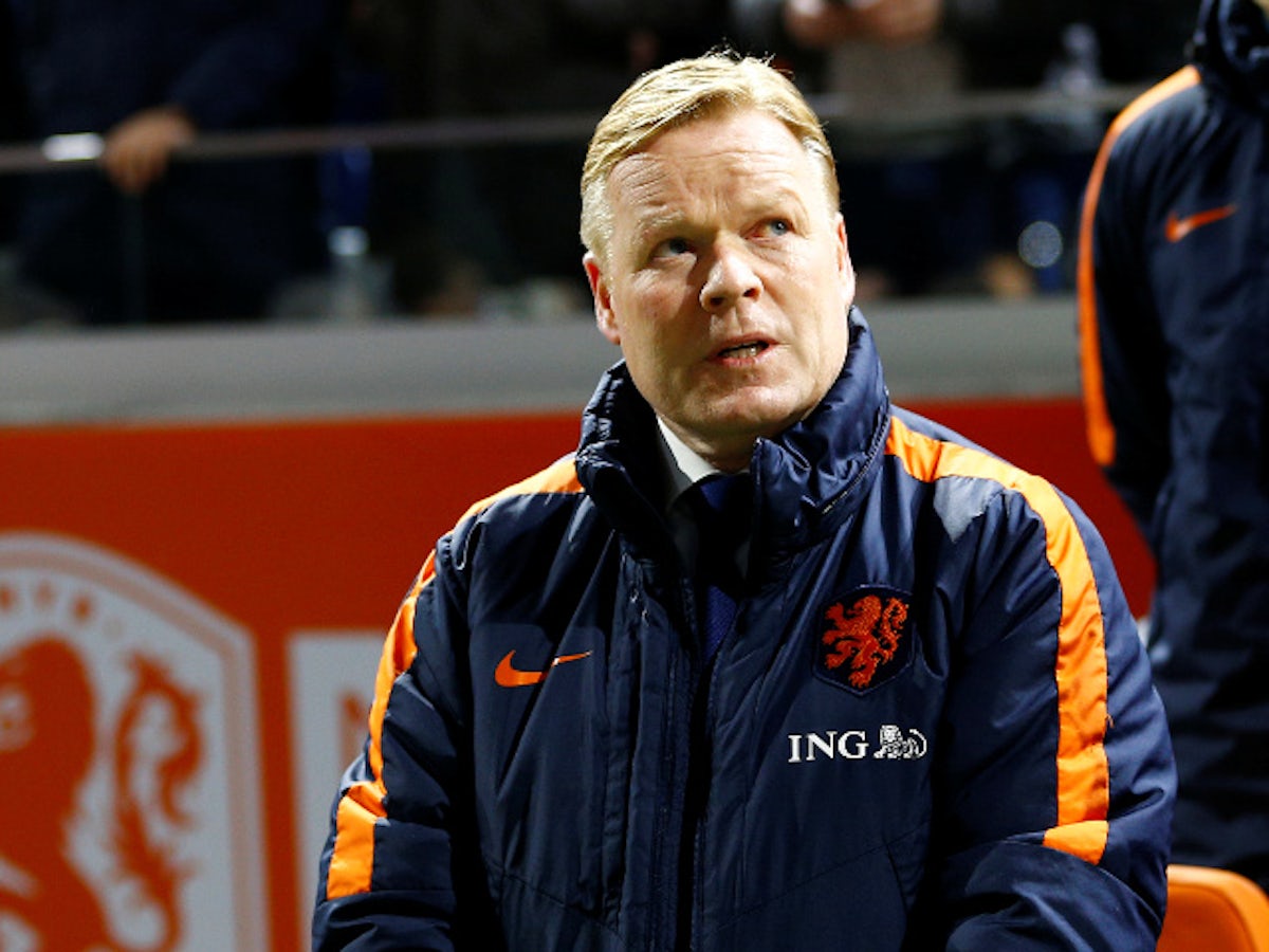 Ronald Koeman expects England to challenge for Euro 2020